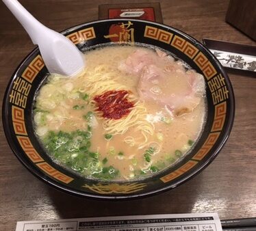 博多とんこつラーメン一蘭に行って来ました